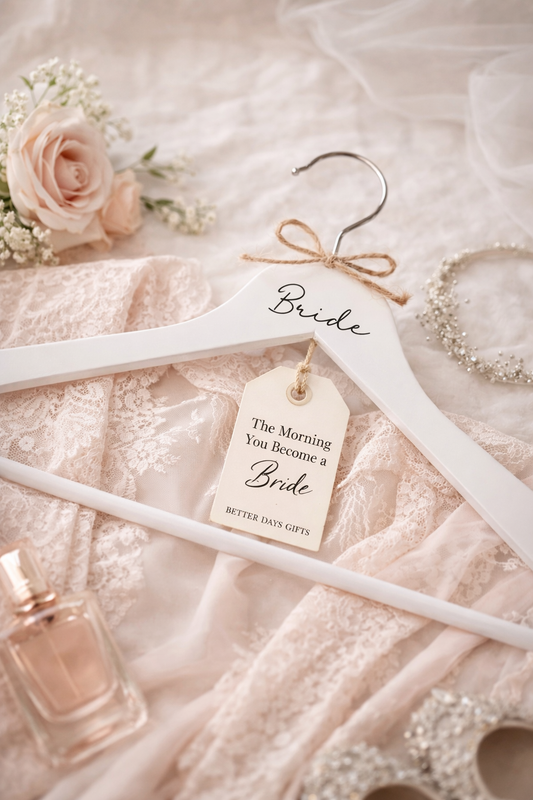 Personalised Bridal Party Hangers