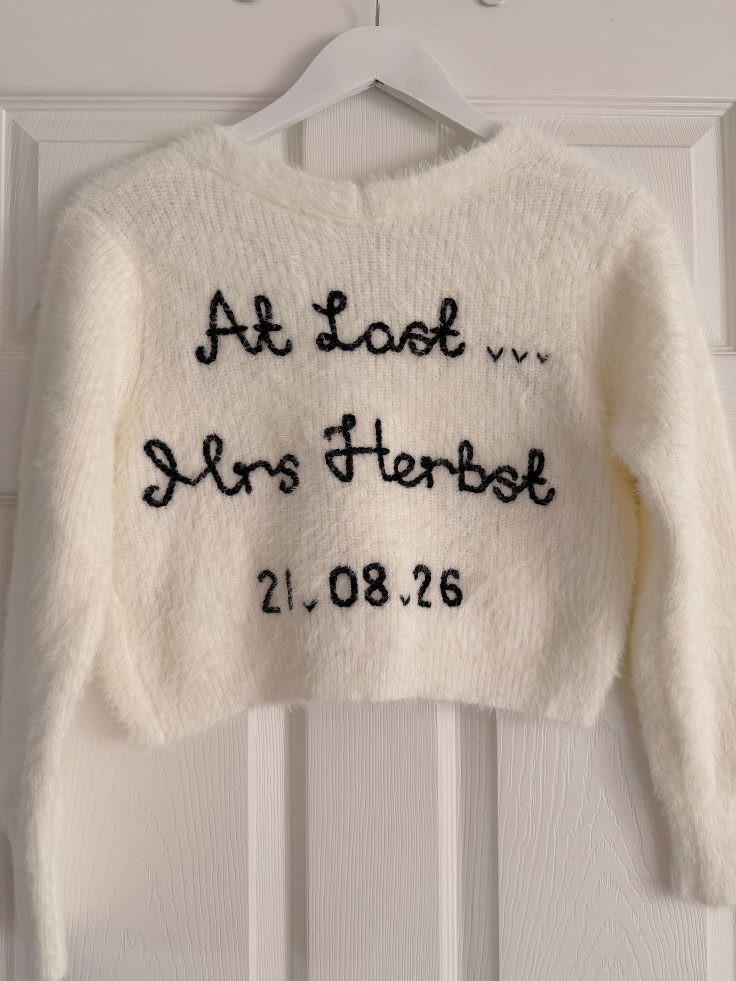 At Last... - Bridal Cardigan