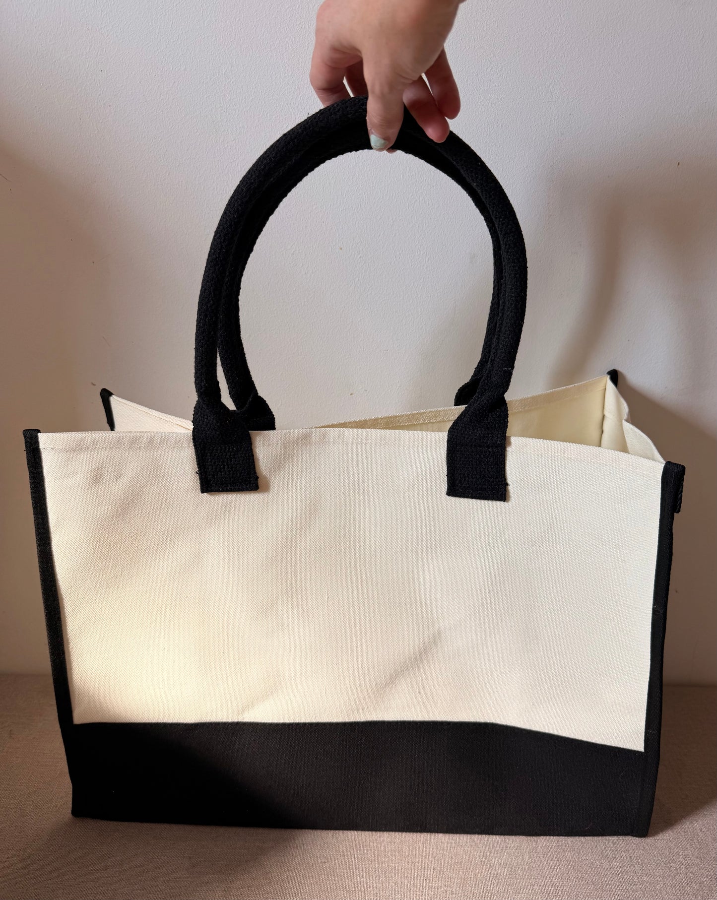 LIMITED TESTER | Personalised Oversized Honeymoon Tote Bag | Bridal Beach Bag