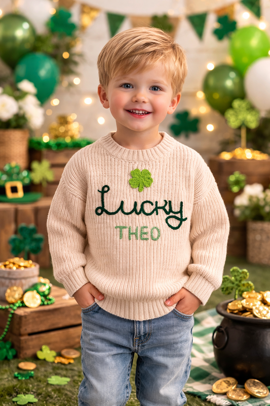 Personalised St Patricks Day Jumper
