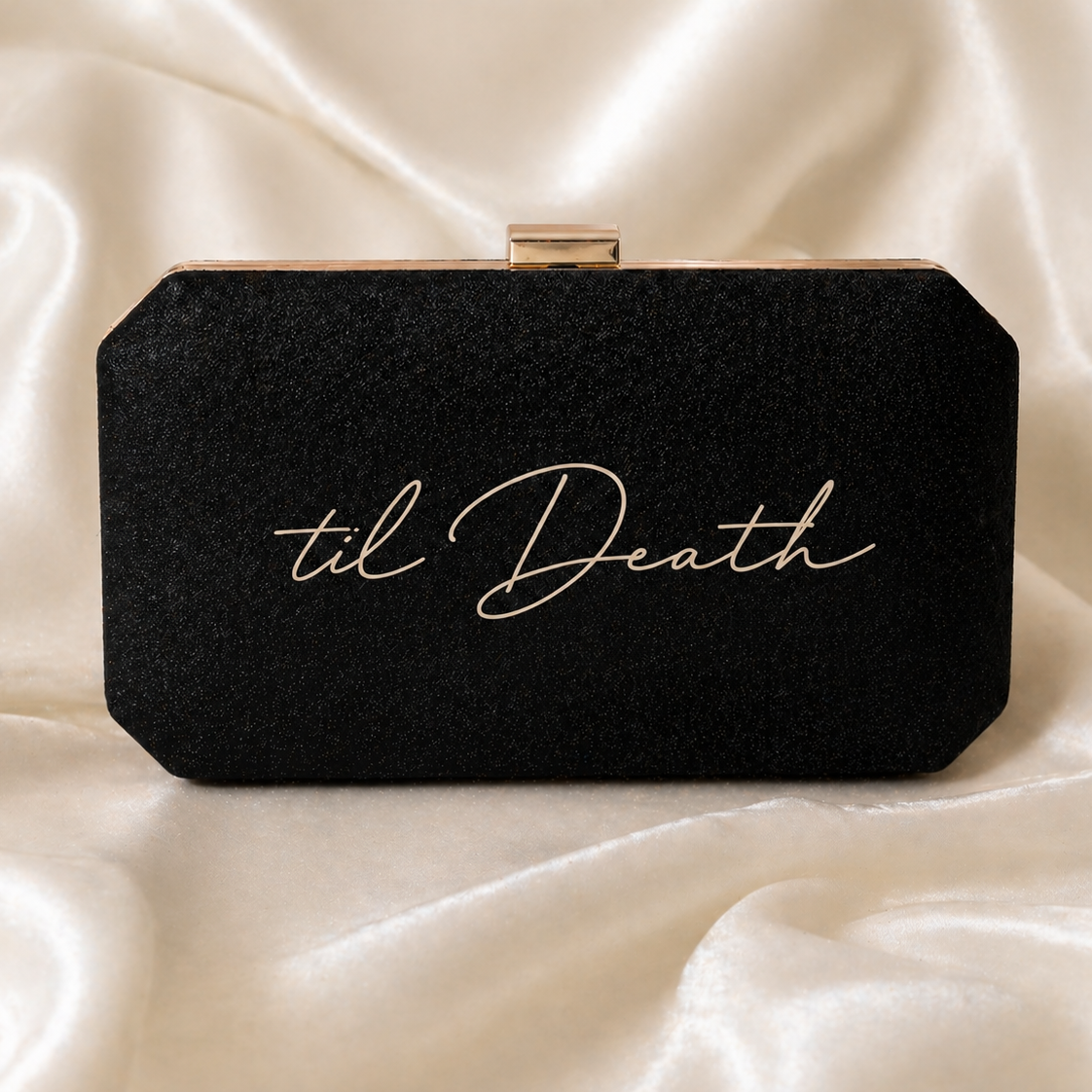 Bride After Dark Evening Clutch Handbag