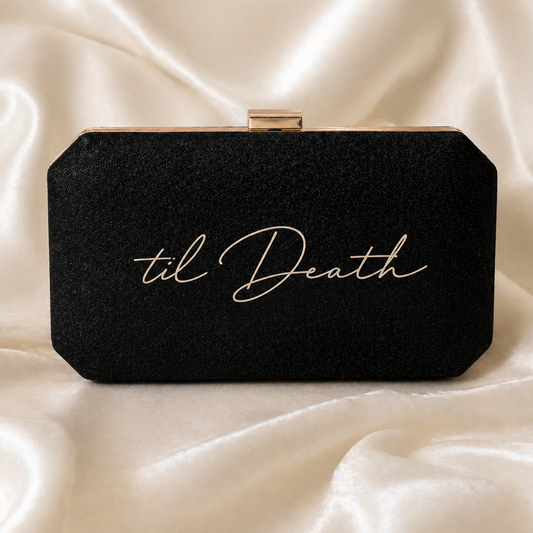 Bride After Dark Evening Clutch Handbag