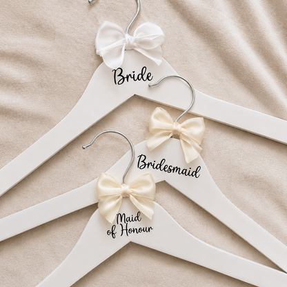 Personalised Bridal Party Hangers