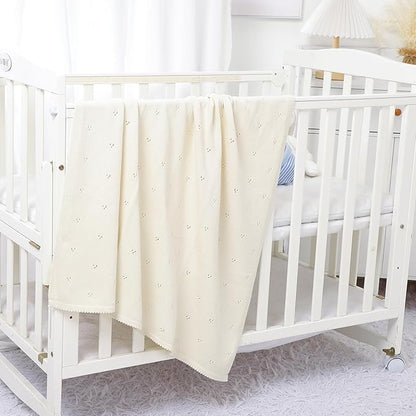 Hand-Embroidered Personalised Baby Blanket
