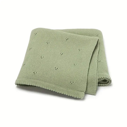 Hand-Embroidered Personalised Baby Blanket