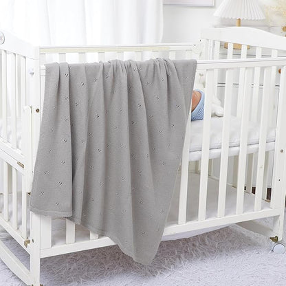 Hand-Embroidered Personalised Baby Blanket