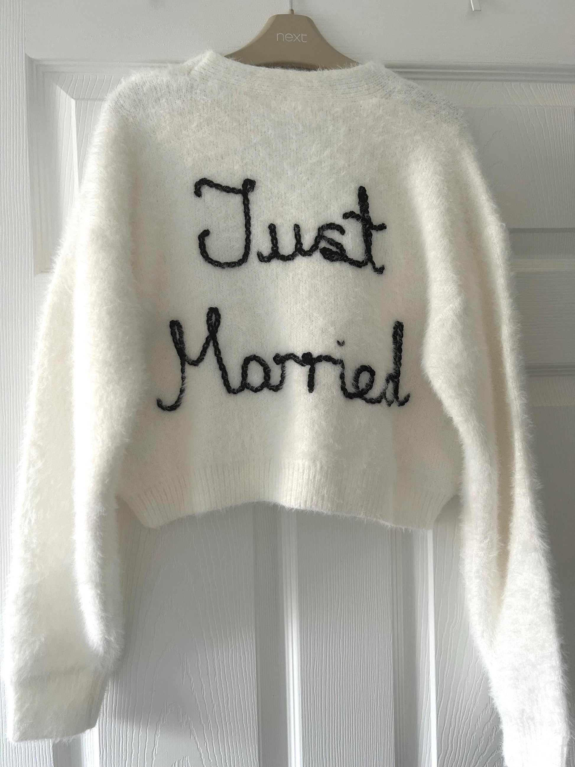 Hand Embroidered Bride Cardigan - Theme Coloured Embroidery