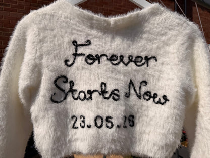 Forever Starts Now Bridal Cardigan
