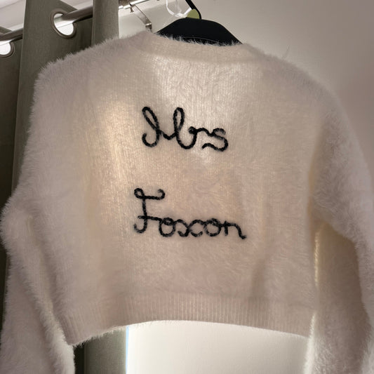 Imperfect ‘Mrs Foxon’ Cardigan — Ready to Post 🤍
