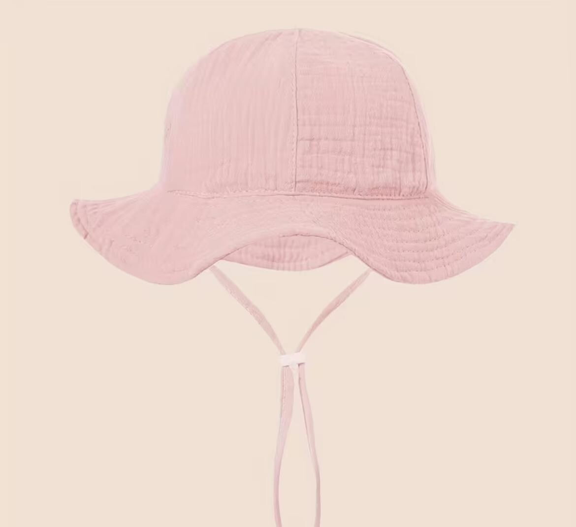 Hand-Embroidered Sun Hat 0-2 Years