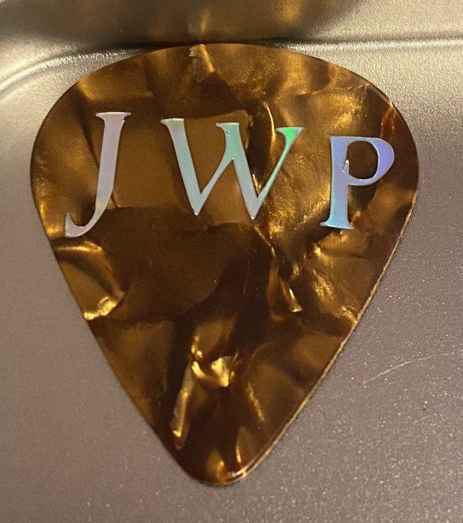 Personalised Initials Guitar Picks.
