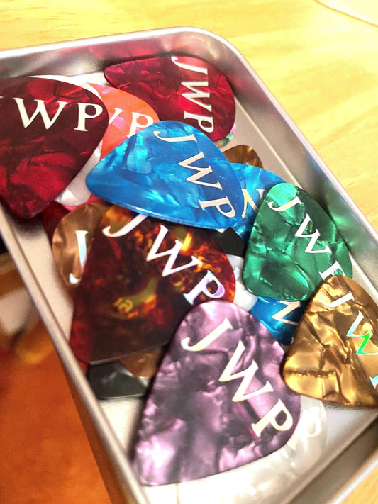 Personalised Initials Guitar Picks.