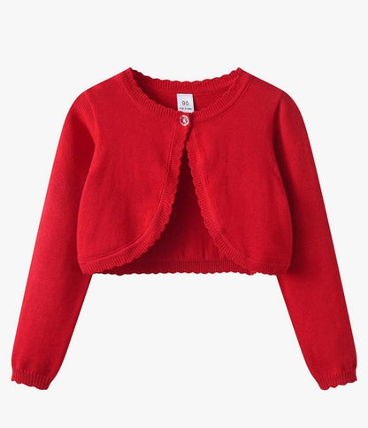 Hand Embroidered Children's Personalised Cardigan